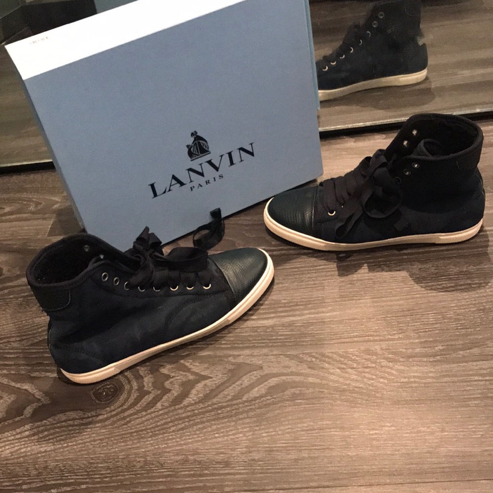Lanvin hightop sneakers